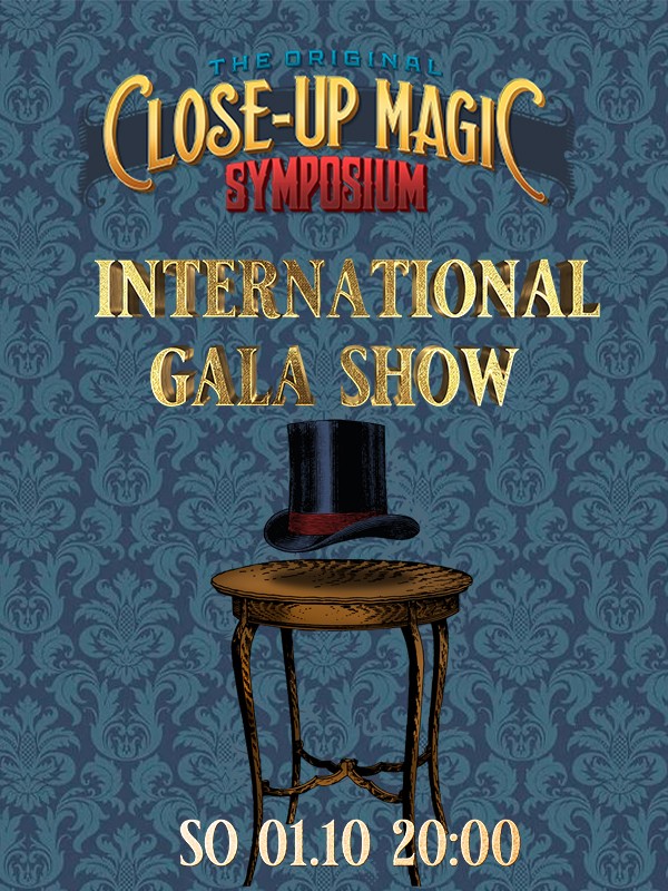 SO 01.10.2023 20:00 Close-up Magic Symposium International Gala Show